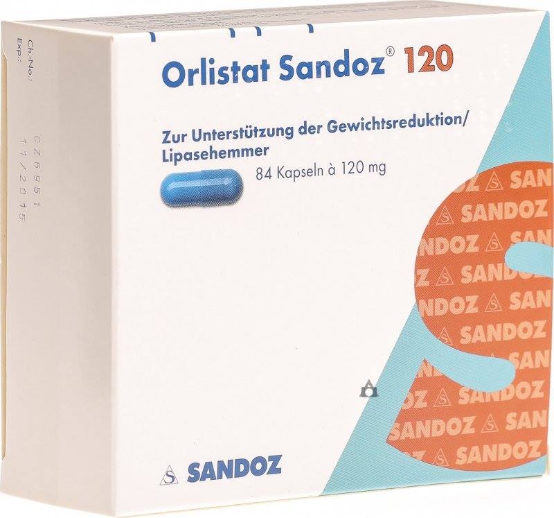 Orlistat 120mg 42 Kapseln