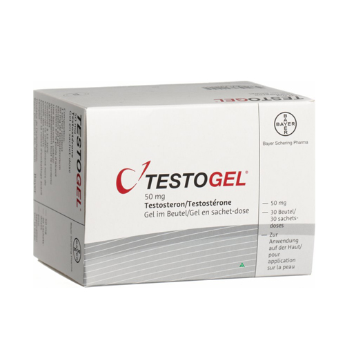 Testogel 50mg 30 Beutel zur Anwendung auf der Haut