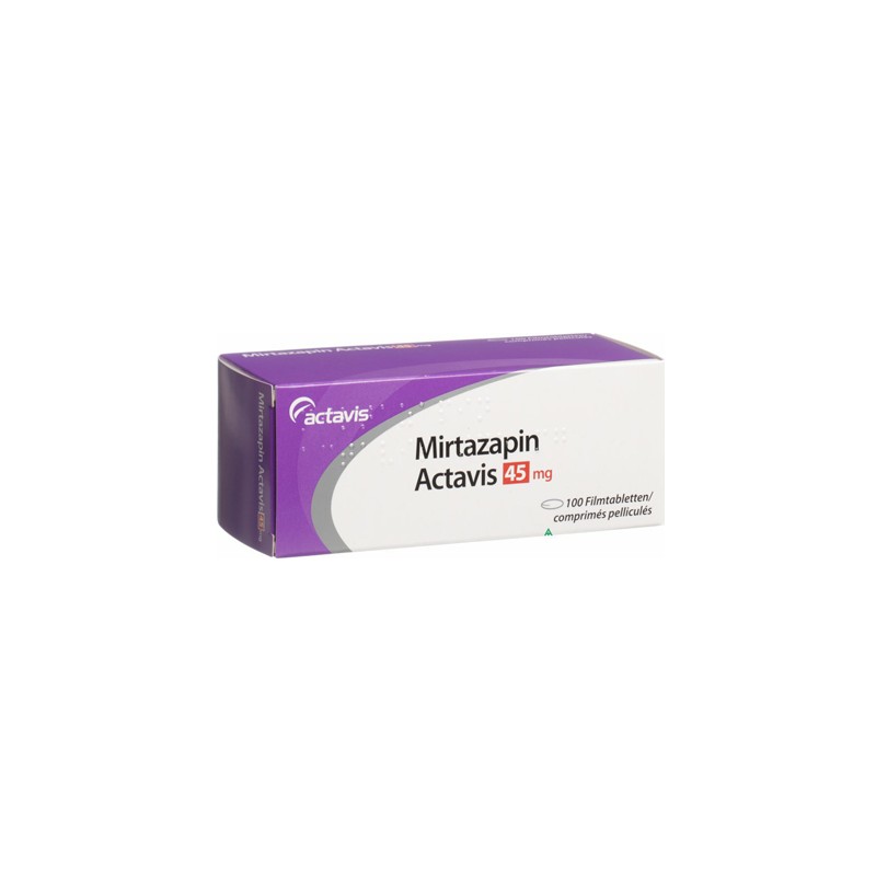 Mirtazipin 45mg 100 Tabletten