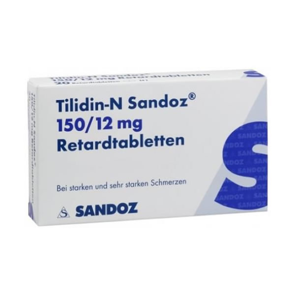 Tilidin N von Sandoz 12mg 100 Stück
